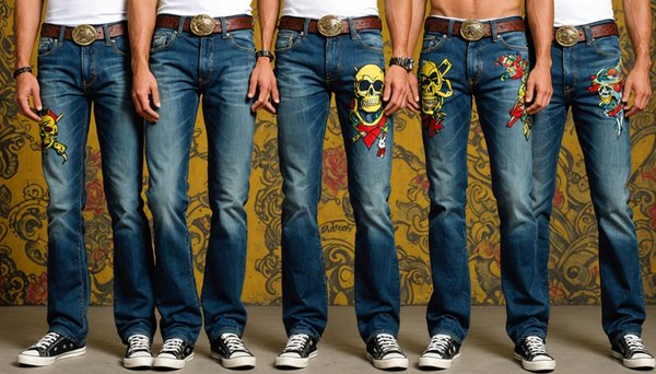 Discover trendy ed hardy jeans: styles for everyone