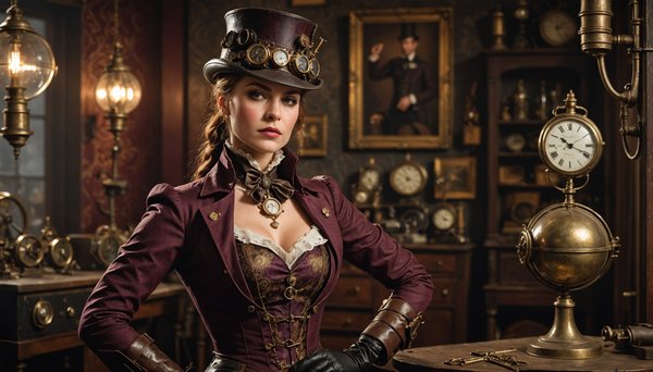 Uncover the magic of steampunk fashion: trends and secrets